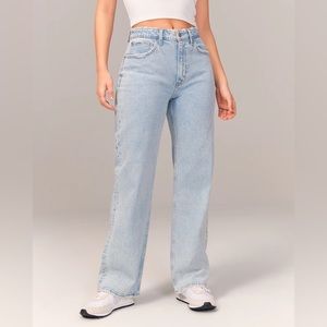 Abercrombie Curve Love High Rise 90s Relaxed Jeans
